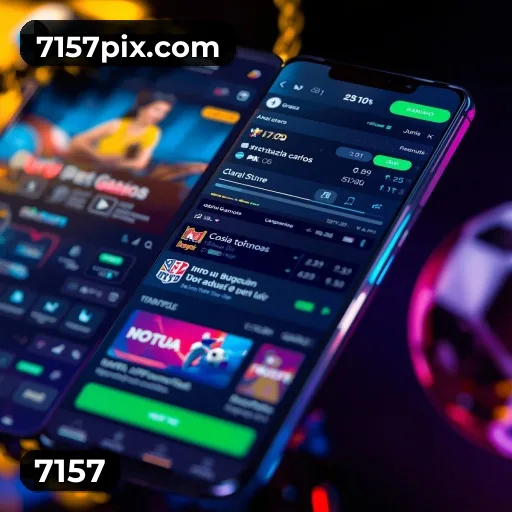 Aplicativo móvel 7157 para iOS e Android